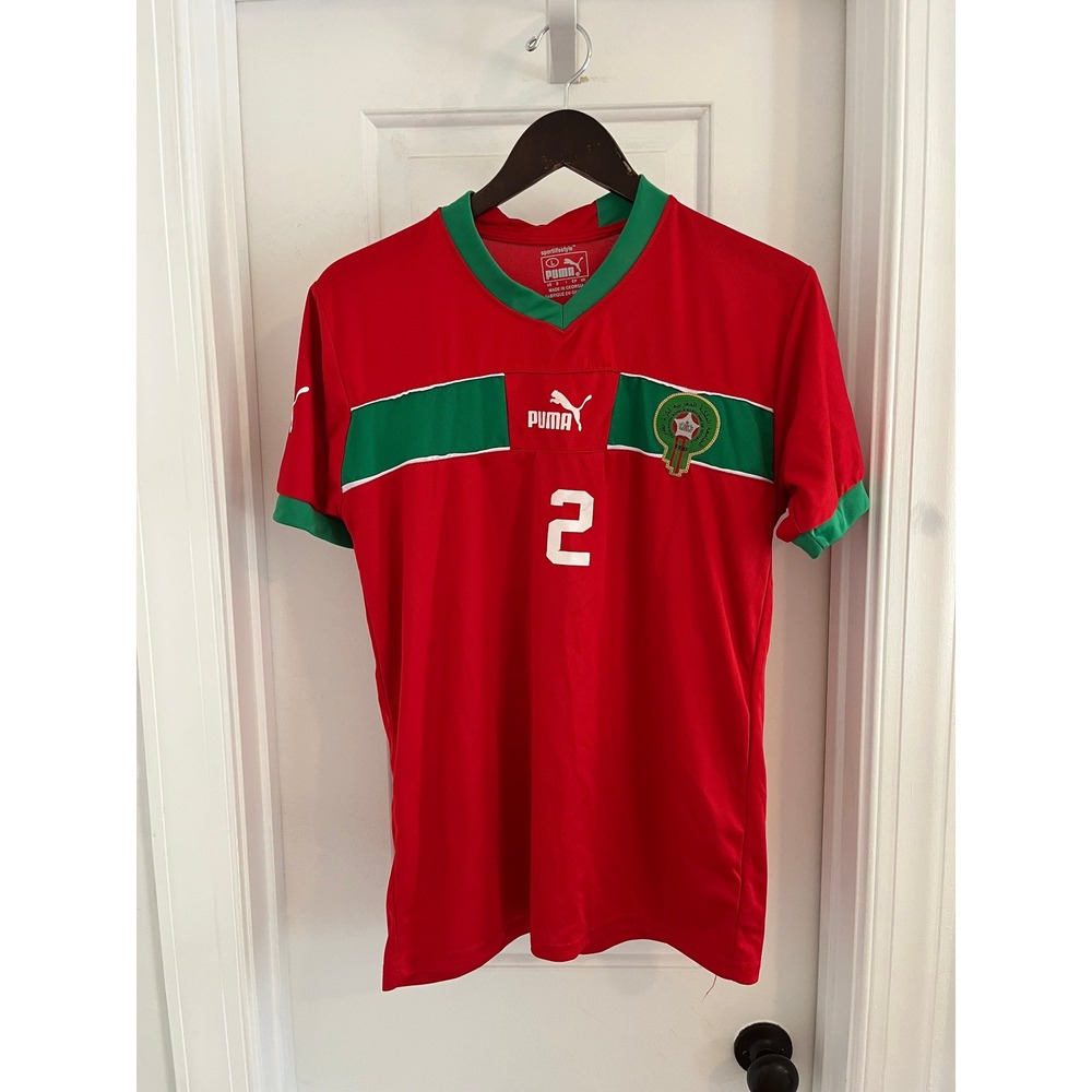 Puma‎ Morocco National Team Hakimi 2 Soccer Jersey